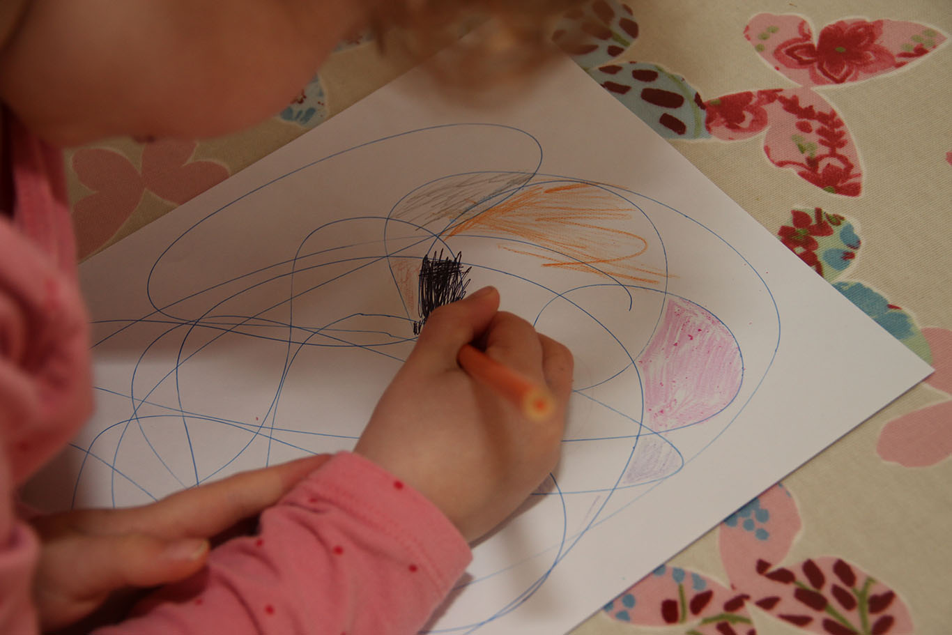 Squiggle colouring