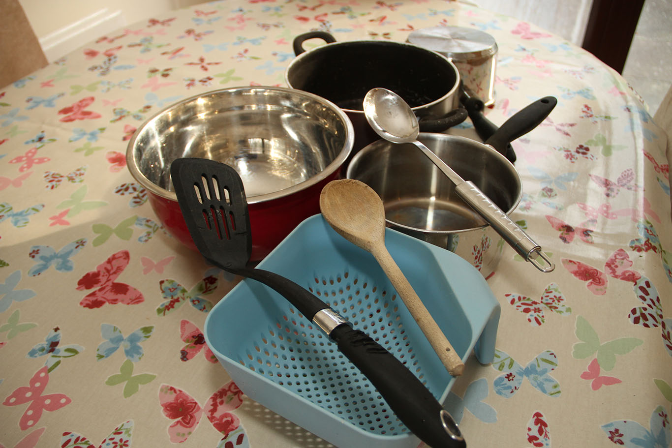 pots and pans