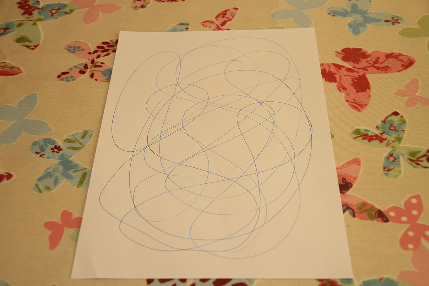 Start with a squiggle