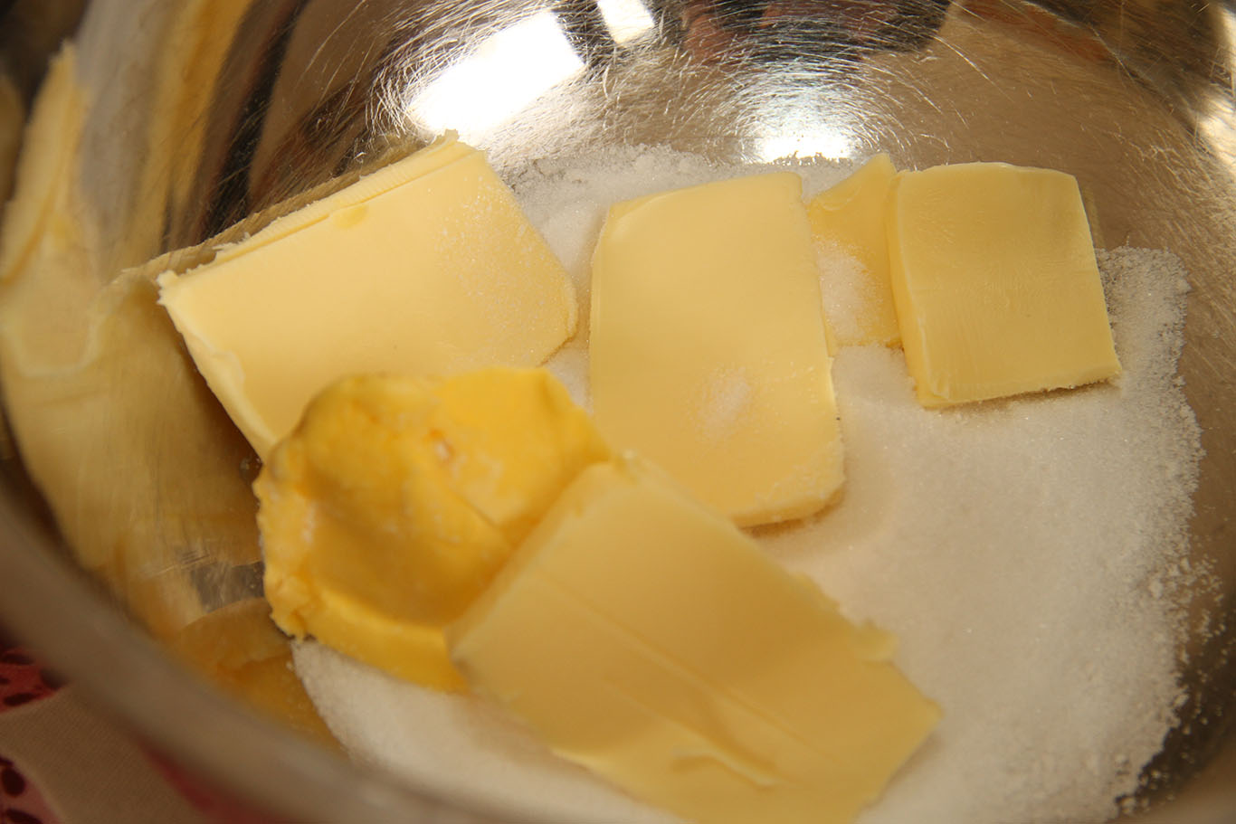 Sugar and butter