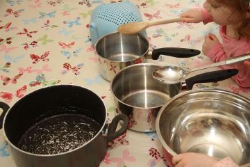 pots and pans